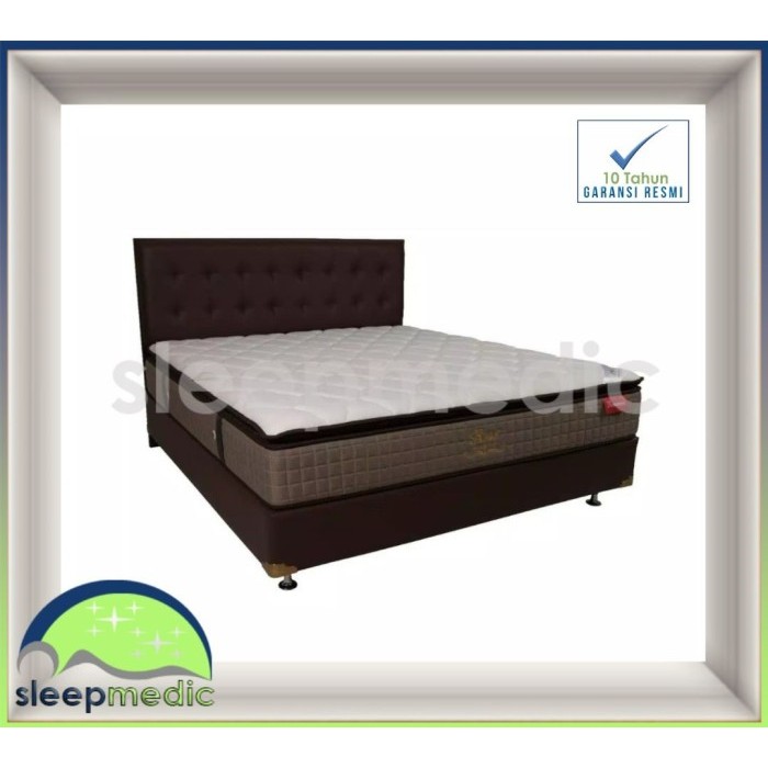 ROMANCE Springbed R145 Pillow Top ( KASUR / SET ) 160 180 200 100 120 - Hanya KASUR, 100x200