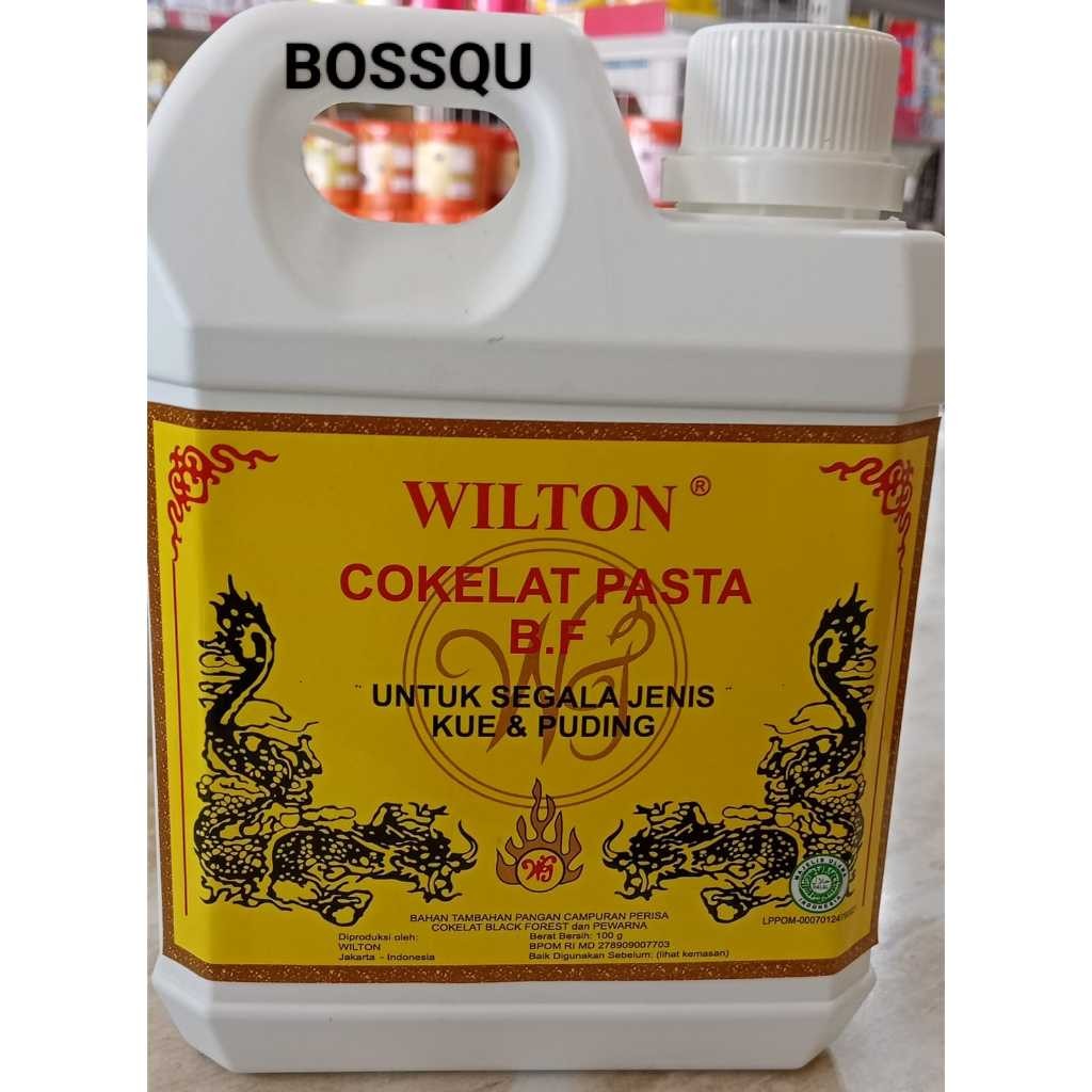 

WILTON COKLAT BLACKFOREST (BF) 1KG / 1LTR (BOTOL PUTIH)