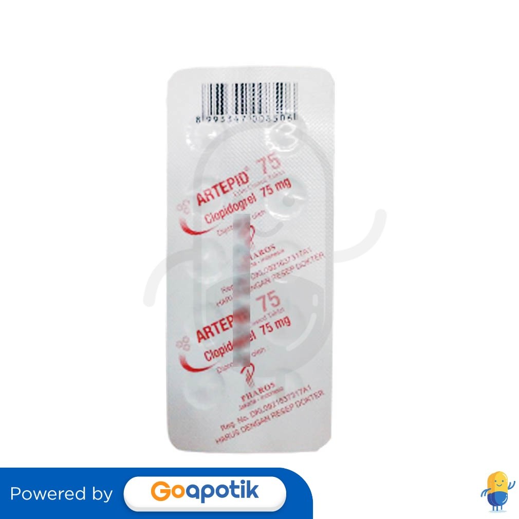 Artepid 75 Mg Strip 10 Tablet