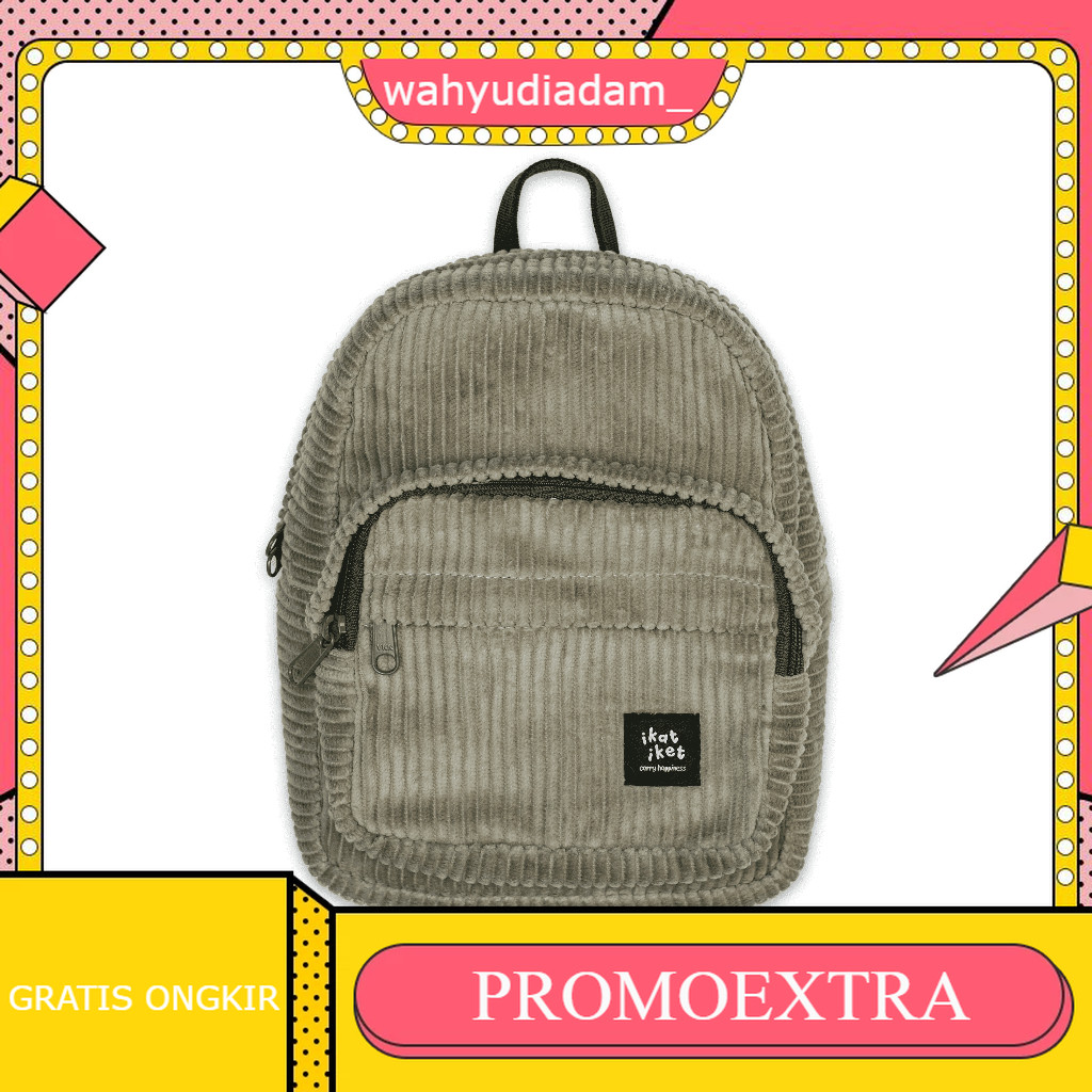 CORD Mini Backpack 3in1 Premium Corduroy