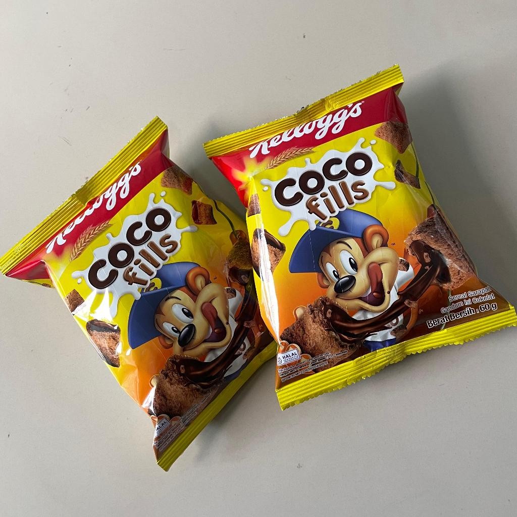 

KELLOGGS COCO FILLS SEREAL GANDUM ISI COKLAT 60 GRAM (1 PC)