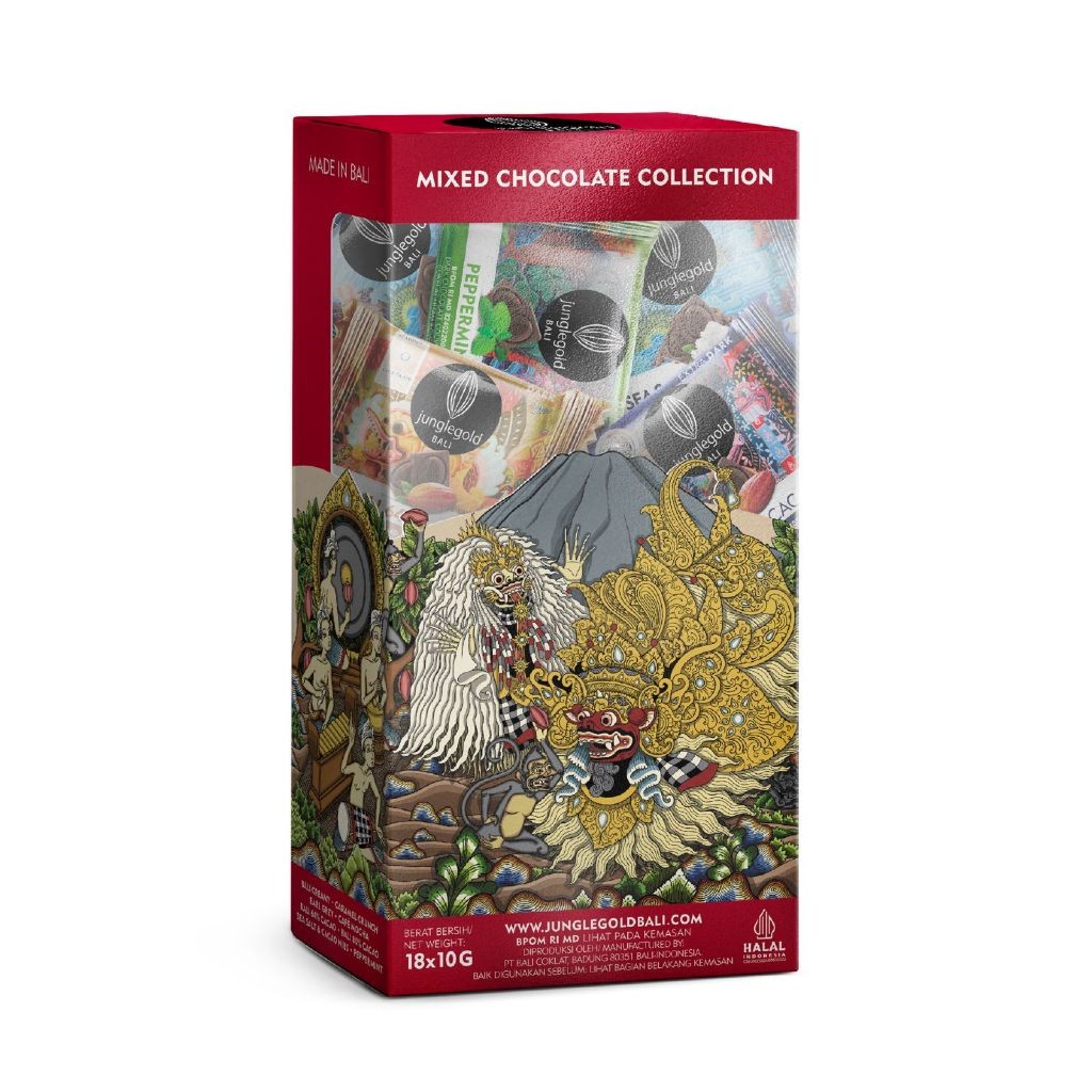 

JG Napolitan Mixed Collection 18x10g Cokelat Nabati Sehat