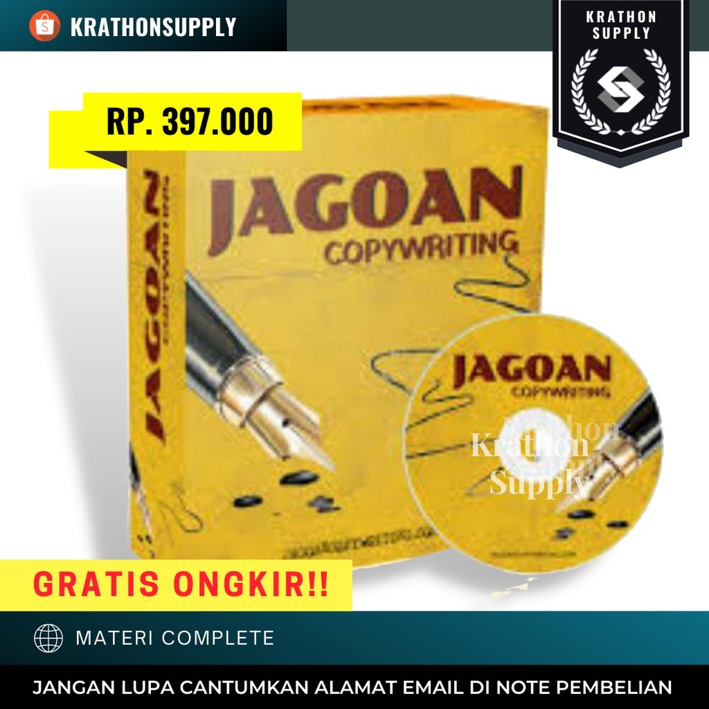 Juara Copywriting - Jago Jualan Dengan Copywriting Full
