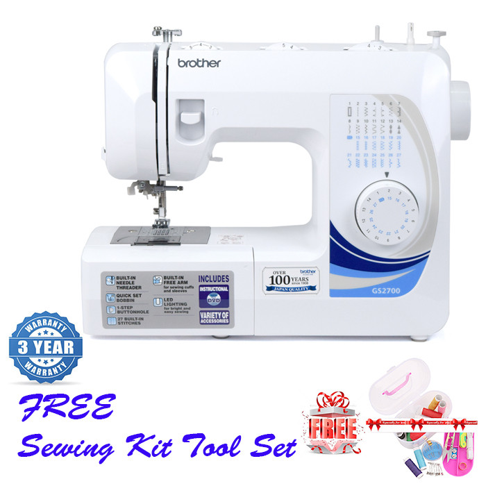 BROTHER GS 2700 / GS2700 Mesin Jahit Portable Multifungsi