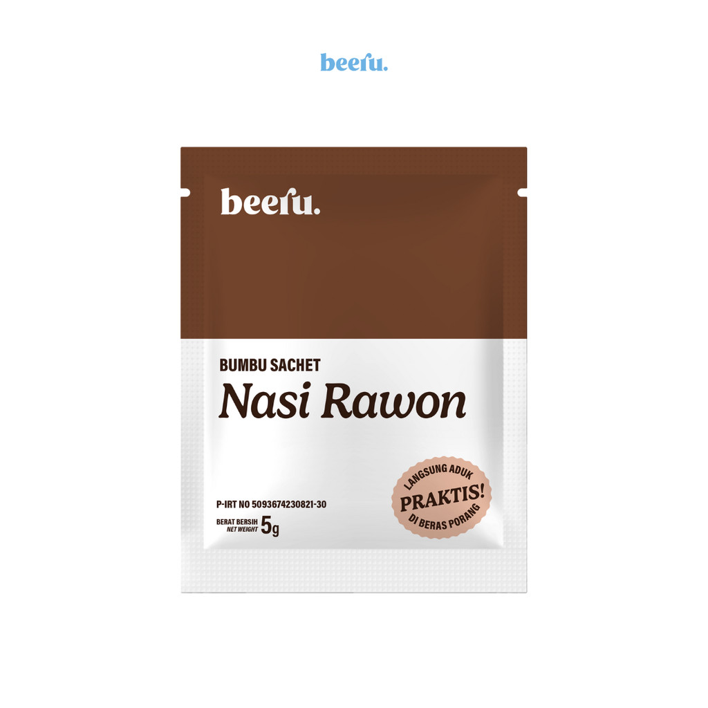 

Beeru Bumbu Sachet Beras Porang Rasa Nasi Rawon - Non MSG