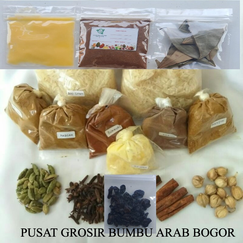 

Promo bumbu kebuli untuk 1 kg beras tambah beras basmati dan rempah rempah PUSAT BUMBU ARAB BOGOR