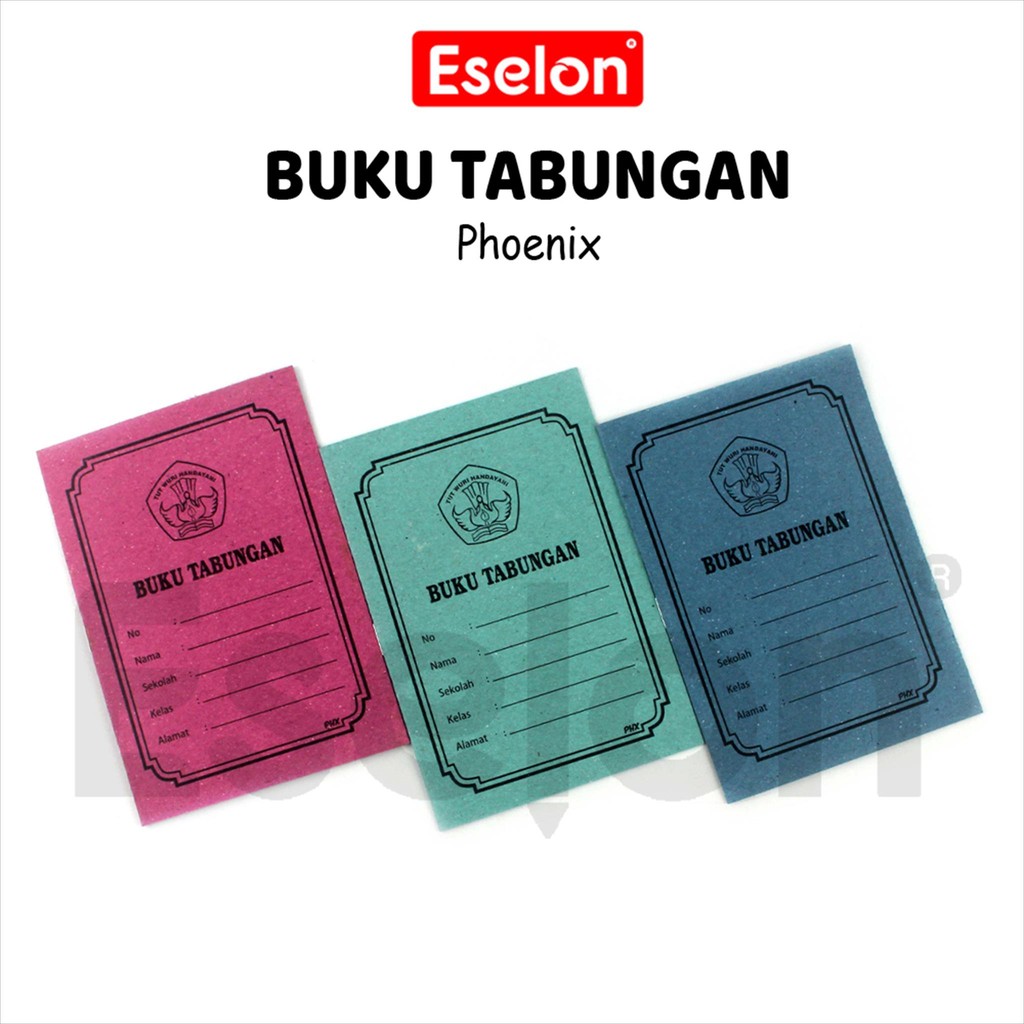 

1pc / 1buah Buku Tabungan A6 / Buku Tabungan Sekolah