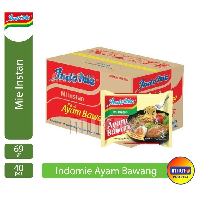 

[KARTON] Indomie Mie Instan [40 pcs / karton] 1 dus