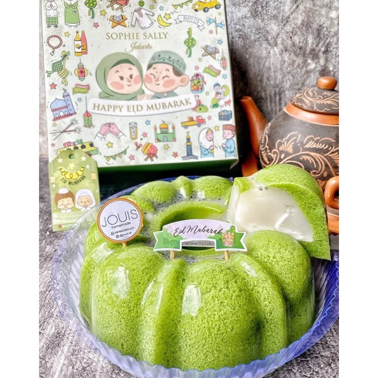 

Pudding Lumut Kelapa - Hampers Idul Fitri / Paket Lebaran - READY
