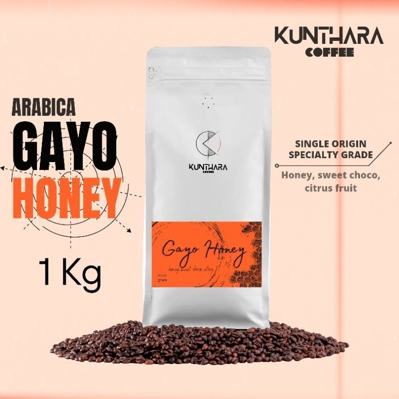 

Kunthara Kopi Arabika Gayo Honey 1Kg - Rasa Manis Asam Buah