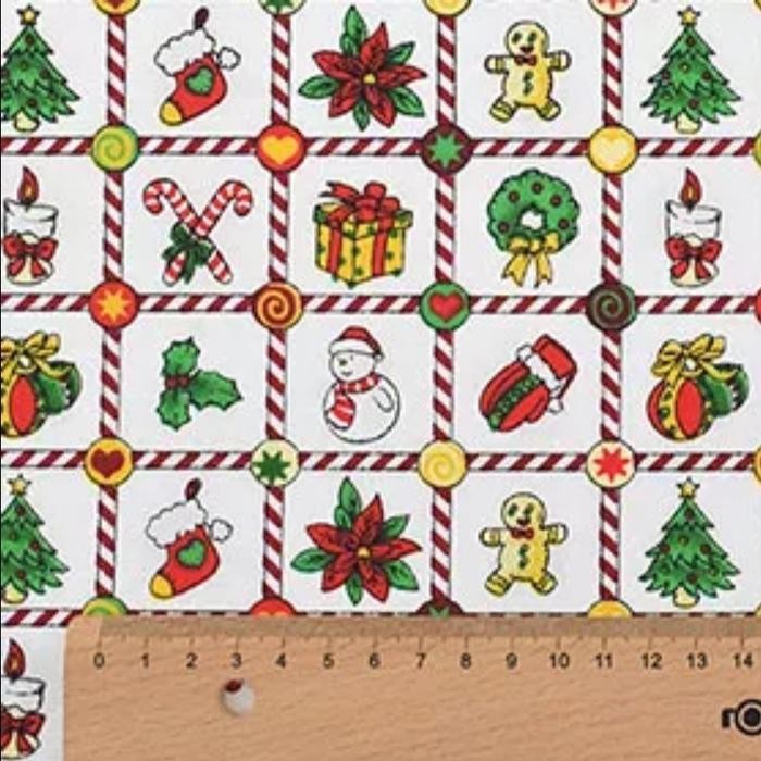 Kain Perca Natal (Twill Cotton)