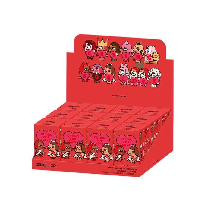 act CRYBABY Crying For Love Pop Mart Blind Box and Selected
