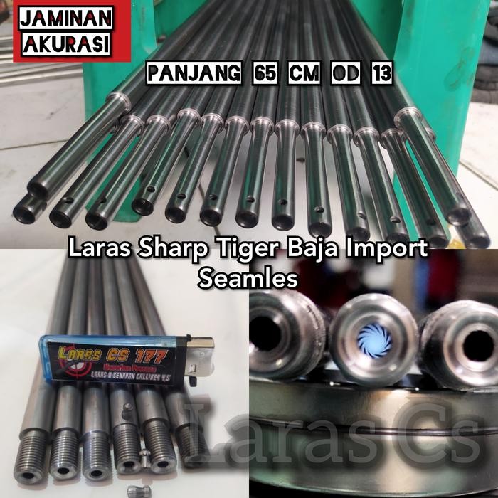 Laras BAJA Import Seamles Sharp TIGER INNOVA CANNON Panjang 65 Cm