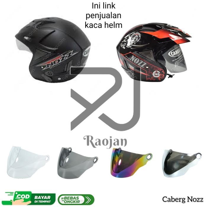Kaca helm Caberg Nozz Visor helm Caberg Nozz