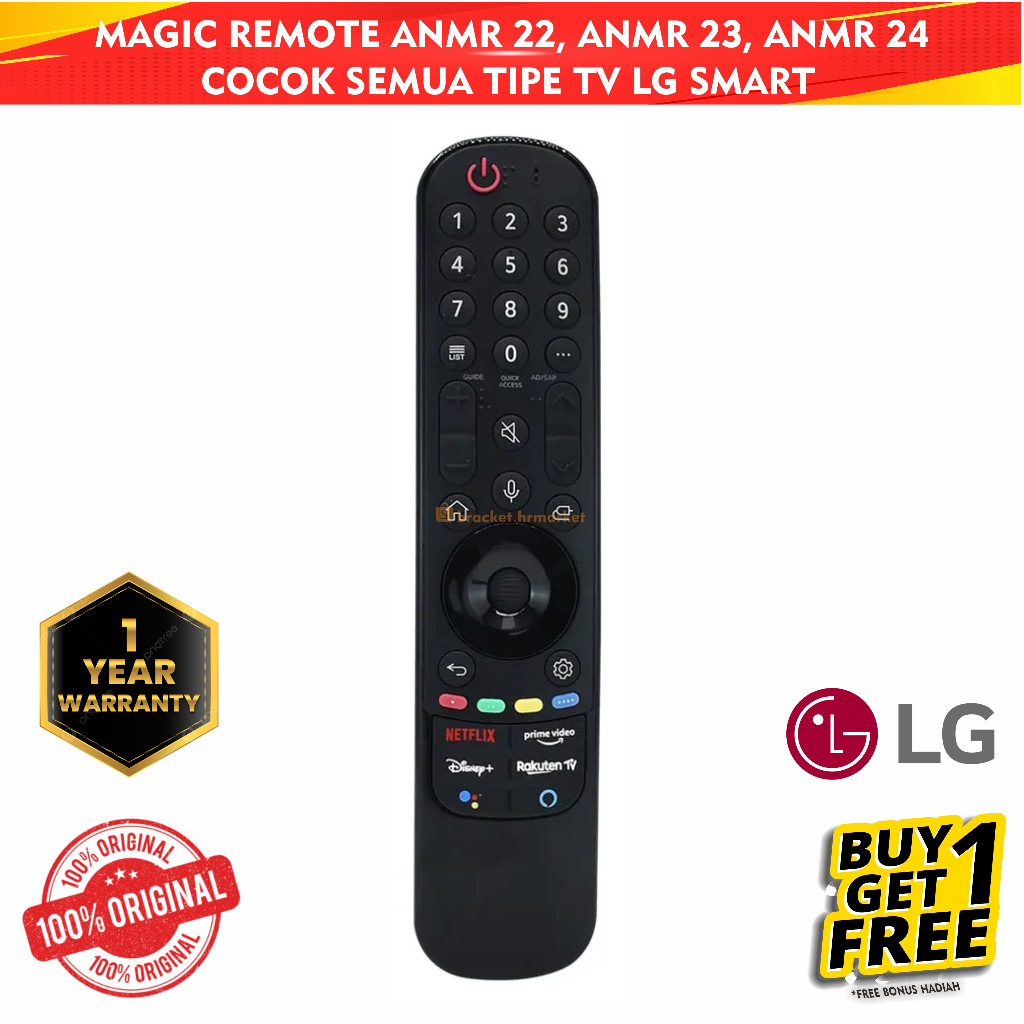 Remote tv Magic remote lg 100% Ori Best Seller Remot tv LG type anmr21 anmr22 anmr23 anmr 24 Magic R