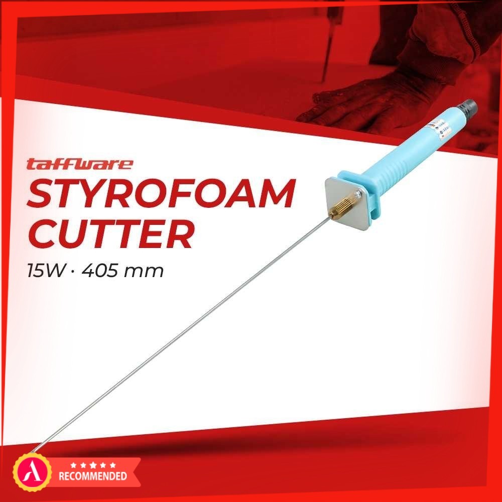 

Taffware Pemotong Busa Polystyrene Styrofoam Cutter 15W 405mm - CT25