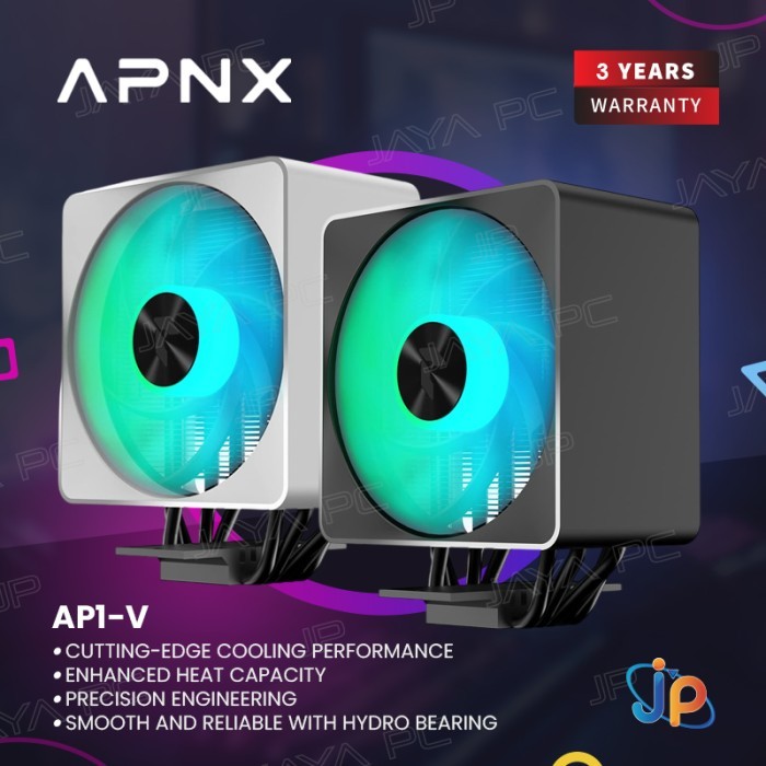 APNX AP1-V ARGB - CPU Air Cooler Fan Intel & AMD