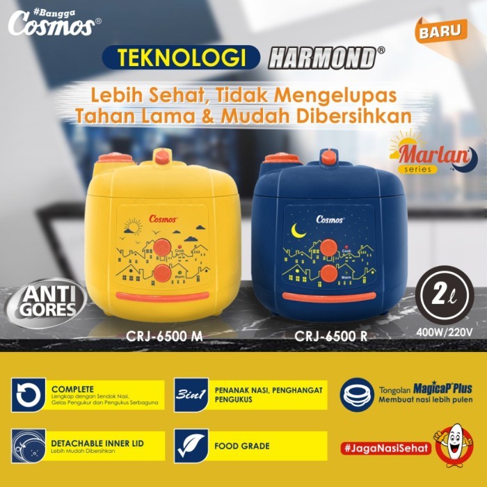 MAGICCOM COSMOS CRJ6500 RICE COOKER PENANAK NASI COSMOS CRJ 6500