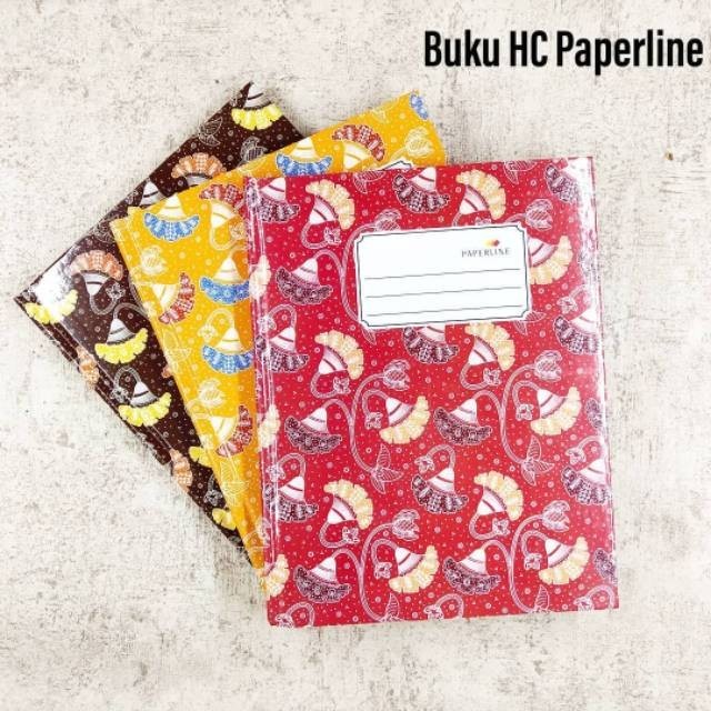 

[MS] Buku Hardcover Paperline Quarto 100 Lembar Q100