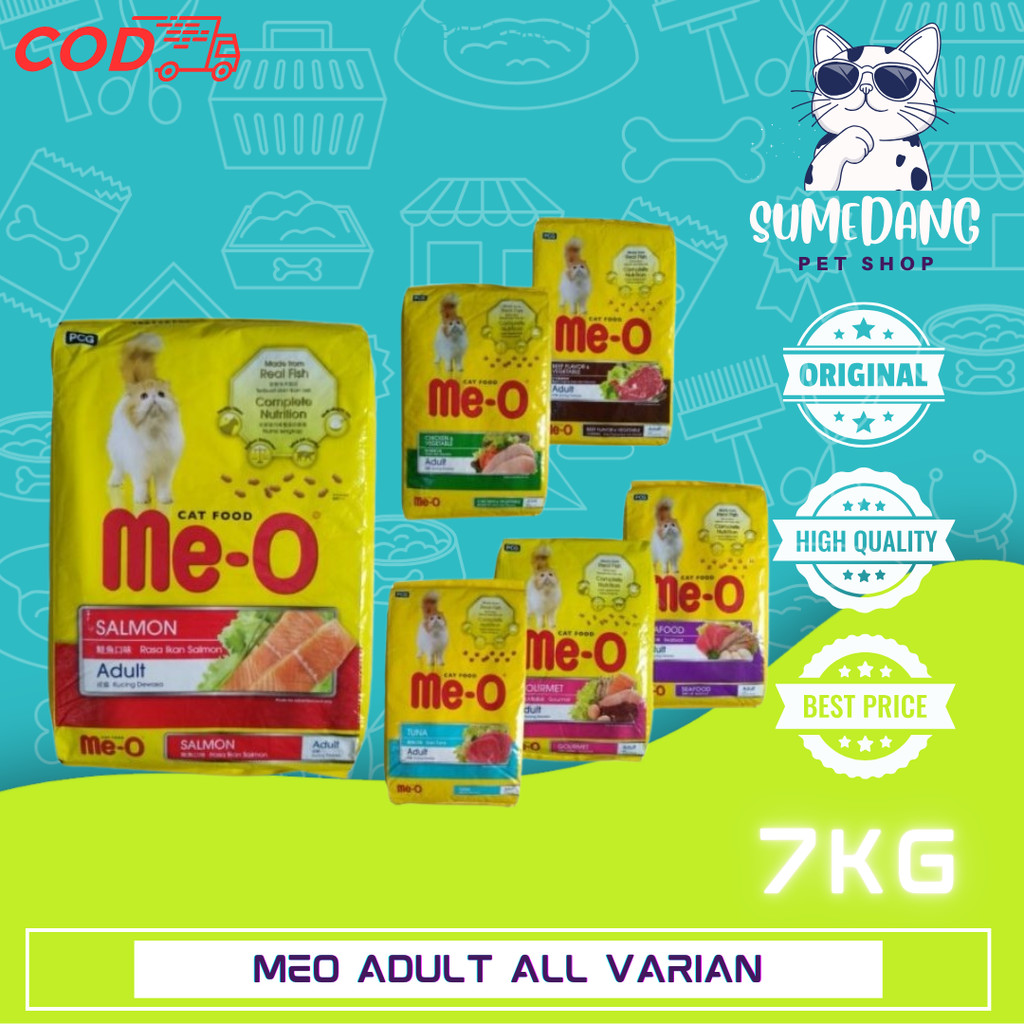 Meo Cat Adult 7kg All Varian Me-o Adult 7kg