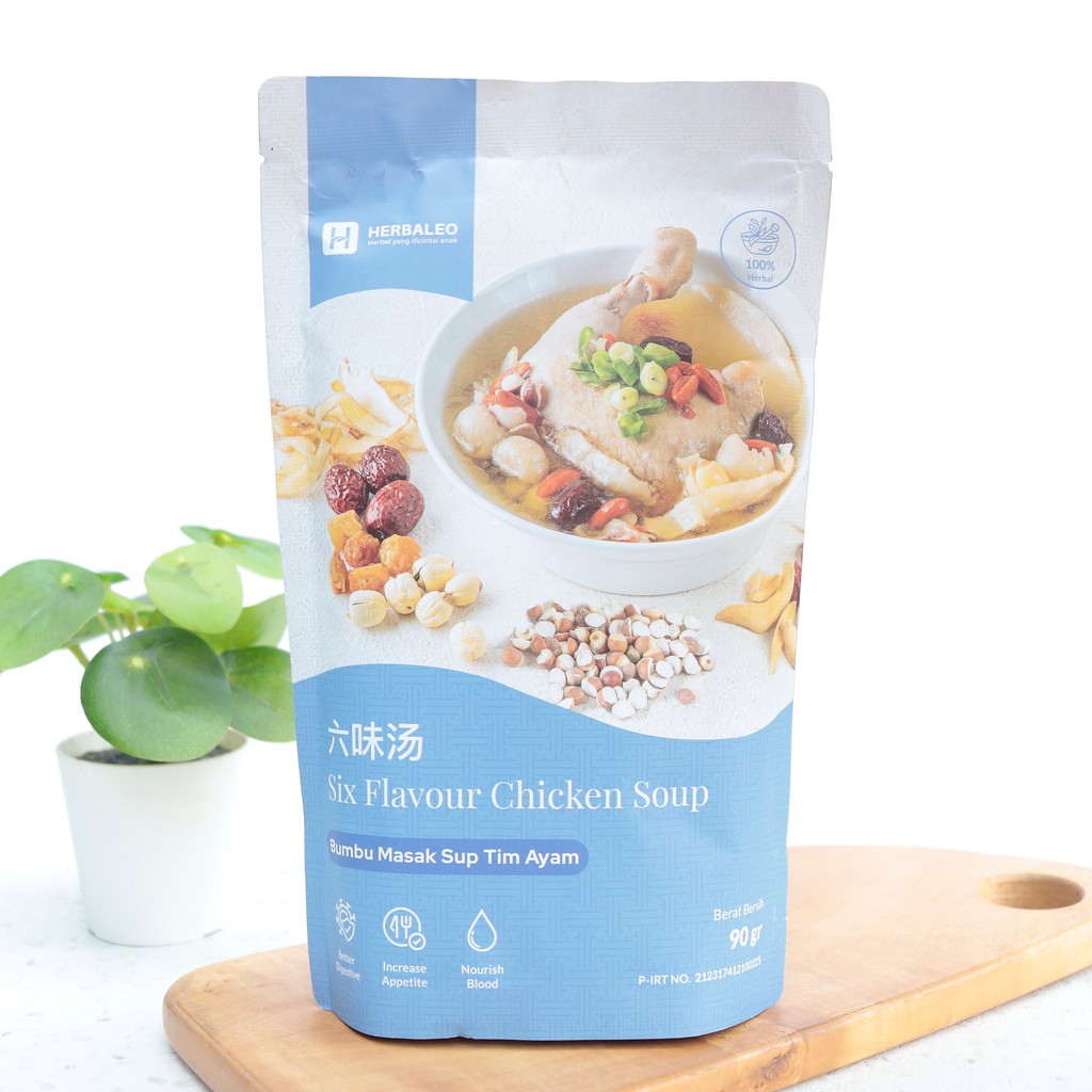 

90G SIX FLAVOUR CHICKEN SOUP - HERBALEO
