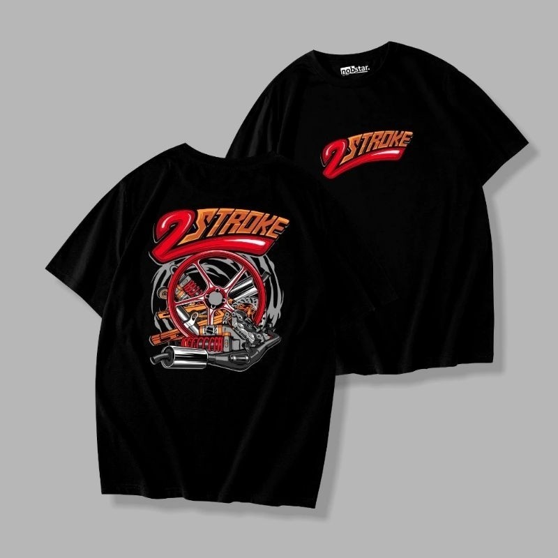 KAOS RACING 2STROKE VOL2 BAJU RACING GANK OTOMOTIF