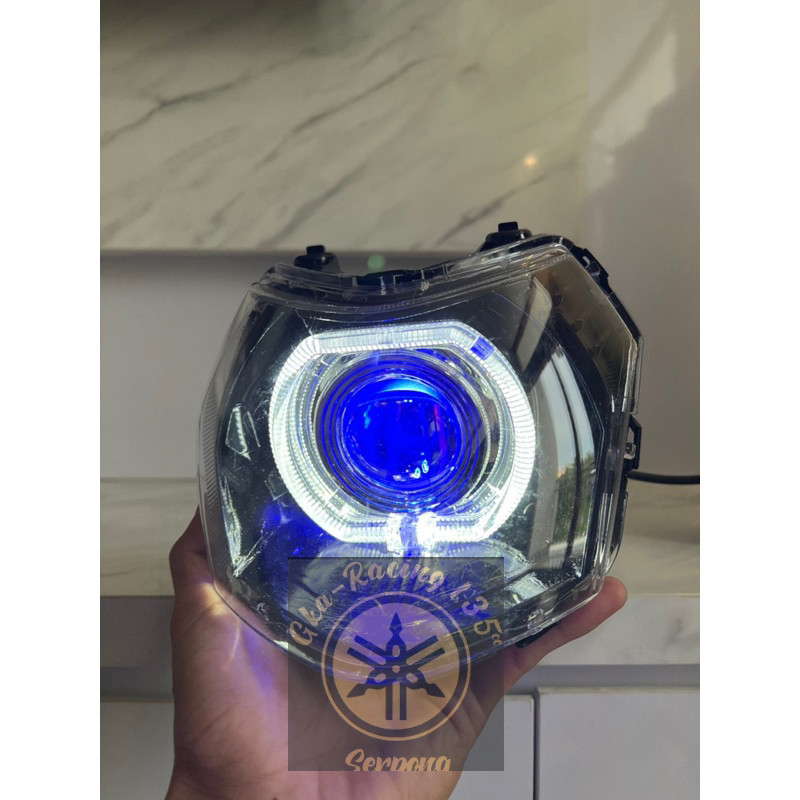 Lampu depan Vega force fi injeksi costome biled billed kualitas bagus A1