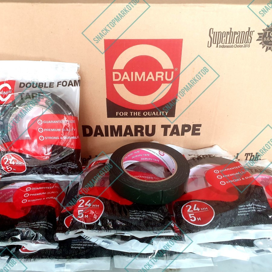 

Double Foam Tape Daimaru 24mmx5Meter
