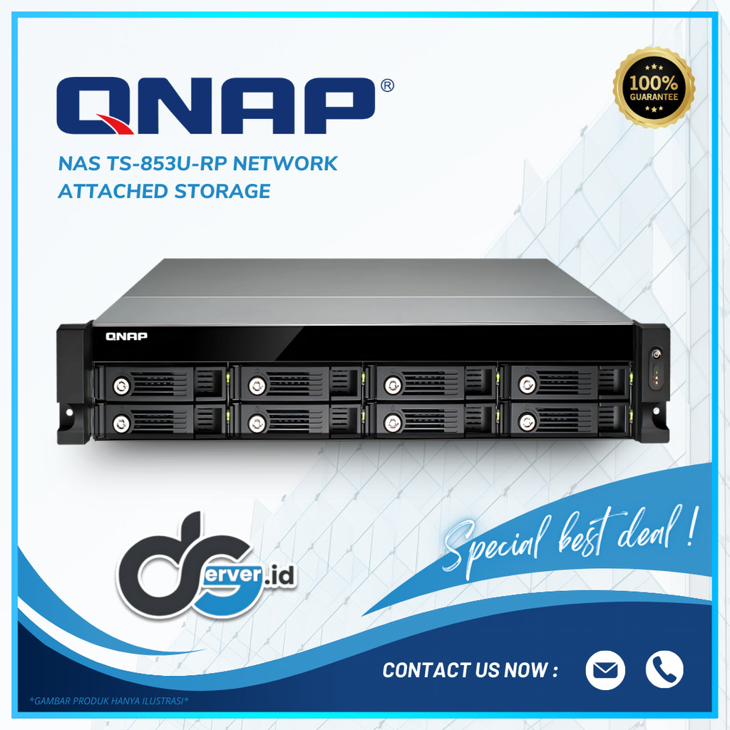 NAS QNAP TS-853U-RP Network Attached Storage