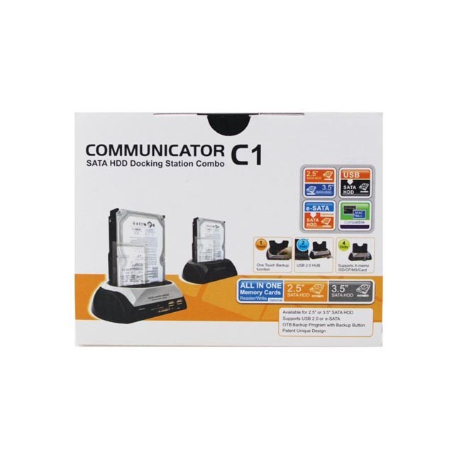 OLR99 SATA HARDDISK DOCKING STATION COMBO