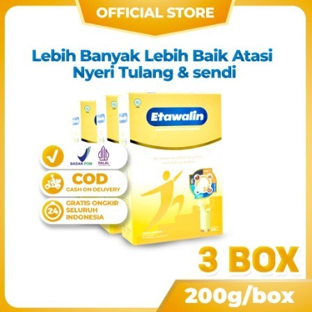 

DISKON SPESIAL!!! Etawalin Susu Bubuk Kambing Etawa Original 1 Box Promo hari ini