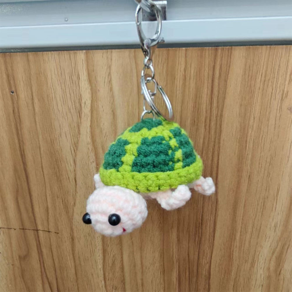 

Cute Funny Knitted Mini Little Turtle Handmade Mini Funny Positive Turtle Emotional Support Positive Crochet Sea Turtles Gifts