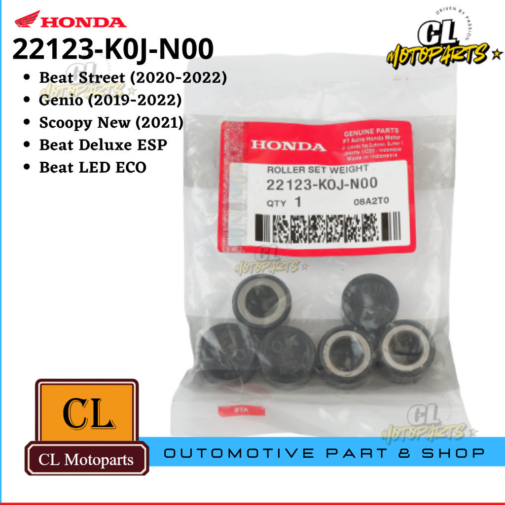 CL - Roller 15 GRAM GENIO / BEAT STREET / ECO / LED / SCOOPY ESP 15 GRAM / SPACY ESP ROLER LOLER SET