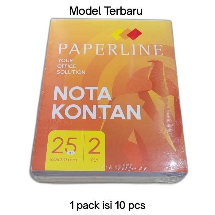 

Nota Kontan Besar Paperline 2 Ply NCR / 2 Rangkap - 1 pack isi 10 pcs