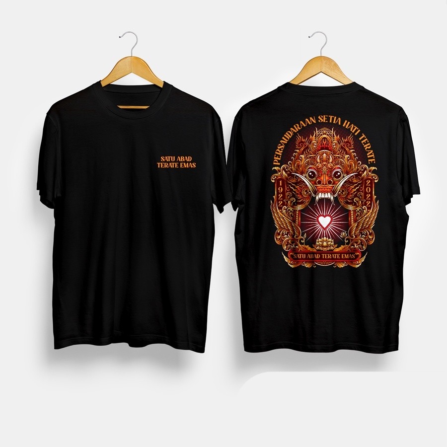Kaos Baju Pencak Silat PSHT Persatuan Setia Hati Terate Satu Abad V1 Kaos Distro