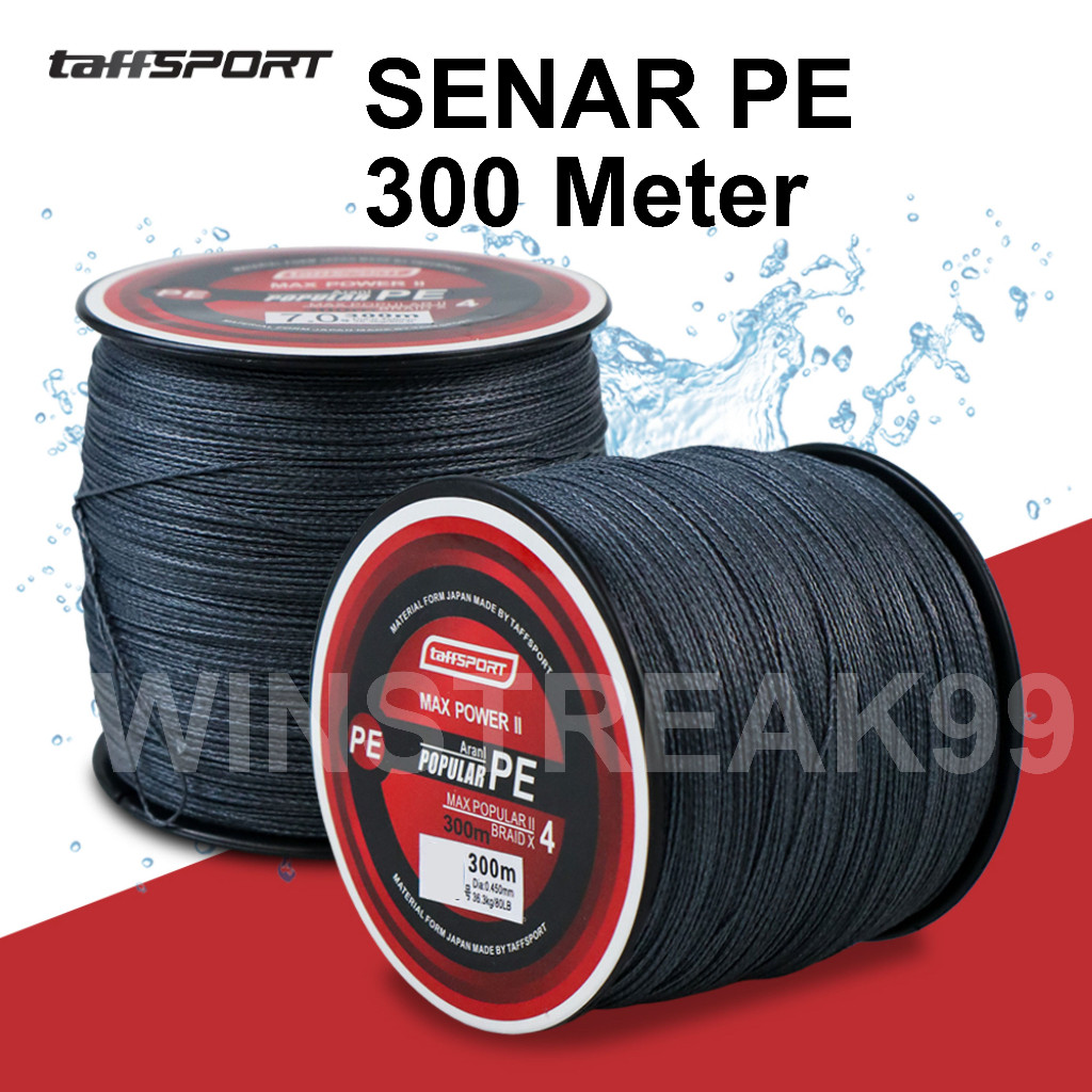 TALI PANCING PE SUPER KUAT 300M ANTI KERITING