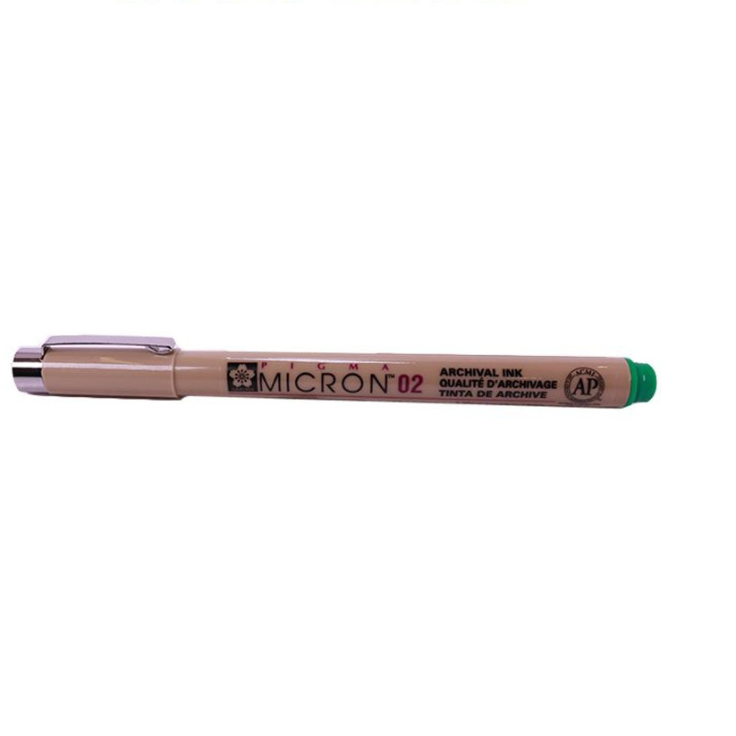 

Gramedia Surabaya - BALLPOINT SAKURA PIGMA MICRON 02 GREEN