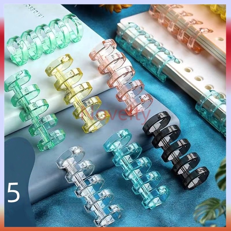

Novelty DIY Binding Ring Binder ( 5 Rings ) Colors - 15 mm