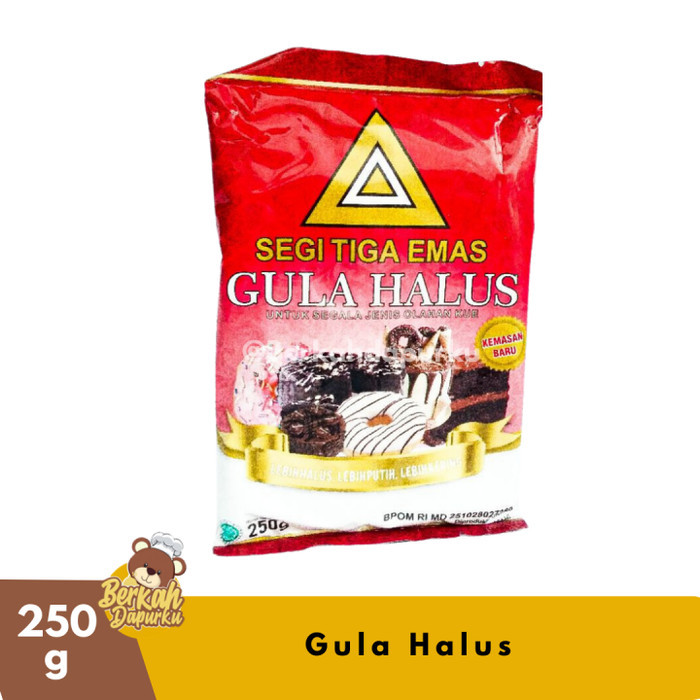

Segitiga Emas Gula Halus 250g Termurah