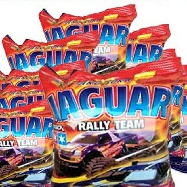 

chiki jaguar berhadiah 1 dus isi 40 pcs