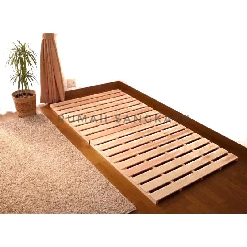 Divan Alas Tempat Tidur  Kayu Palet 120x200 / Divan Alas Kasur / Bed Slat