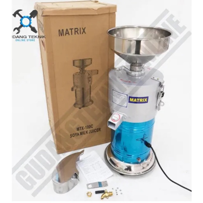 Mesin Giling Susu Kacang Kedelai MTX100C MATRIX / Soya Milk Grinder Matrix Soyabean Penggiling Biji 