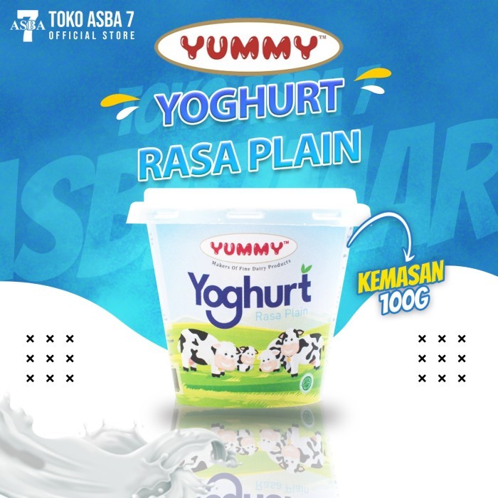 

YUMMY YOGHURT NATURAL PLAIN 100G