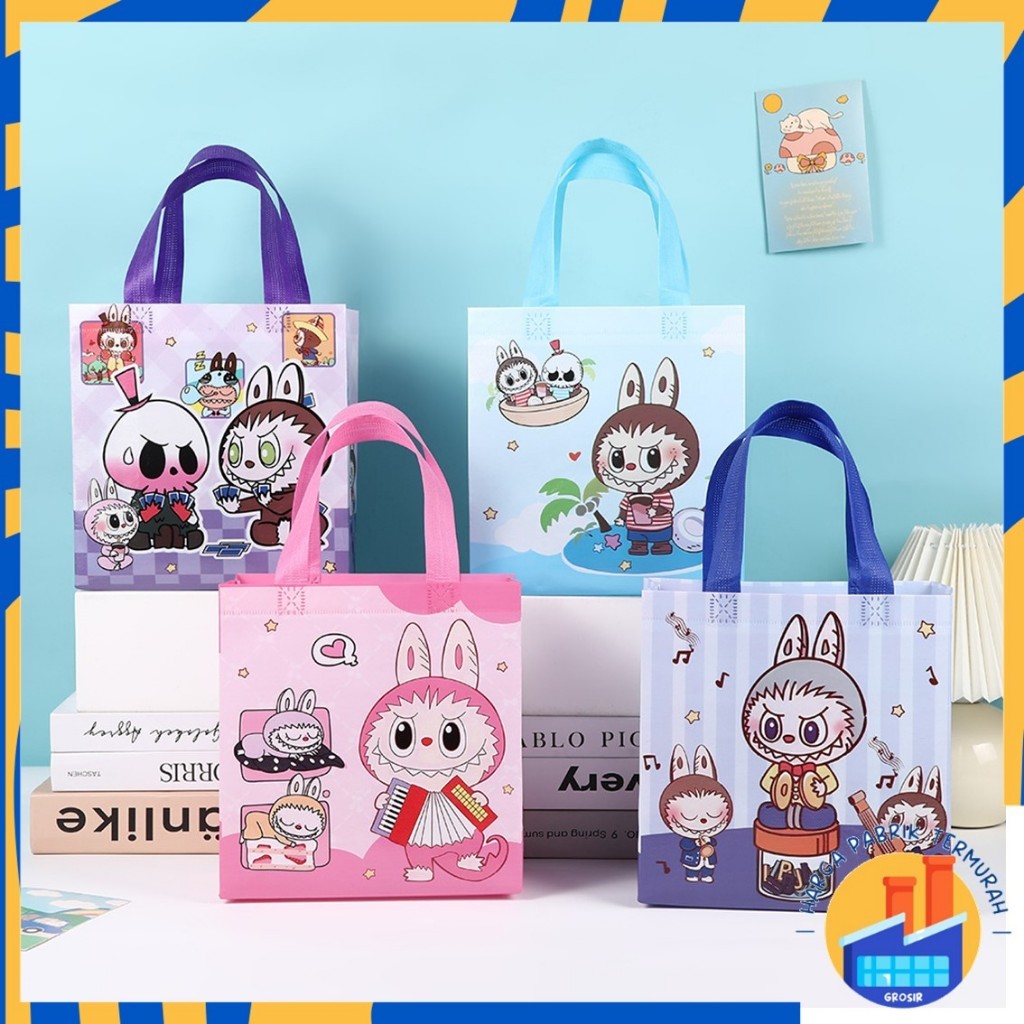 

HPT Goodie Bag Ulang Tahun Karakter Monster Tas Kado Ulang Tahun Tas Hampers Waterproof Souvenir Ulang tahun Tas Bingkisan Pesta Anti Air