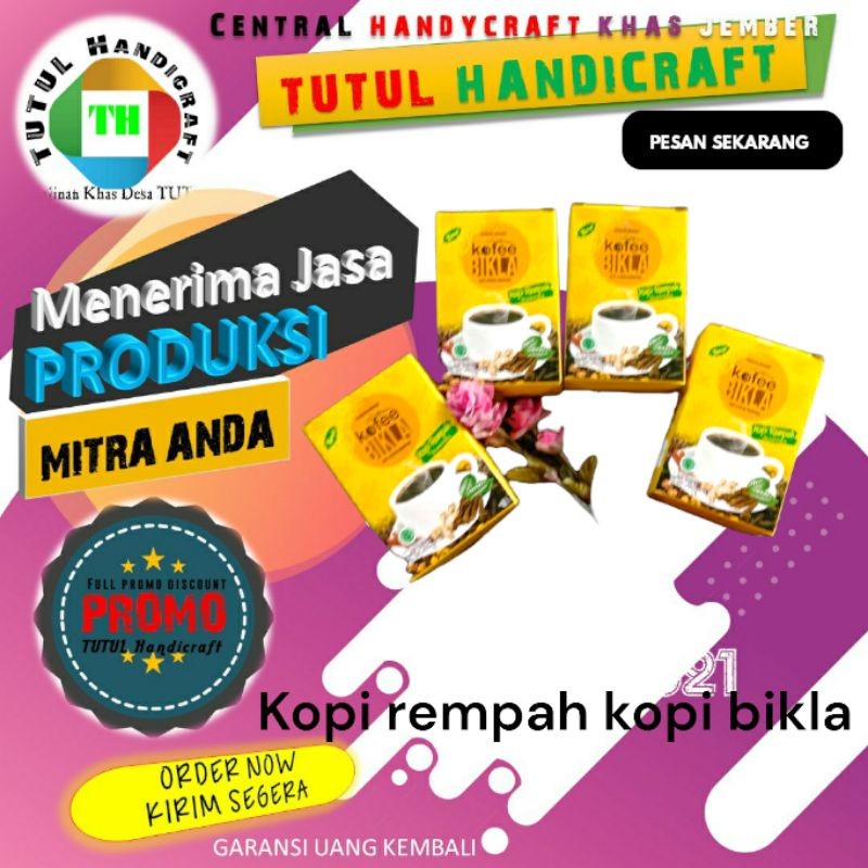 

MAKRIFATBUSINESS KOPI BIKLA REMPAH NUSANTARA PAKET 4 PCS BOX 20 SACHET
