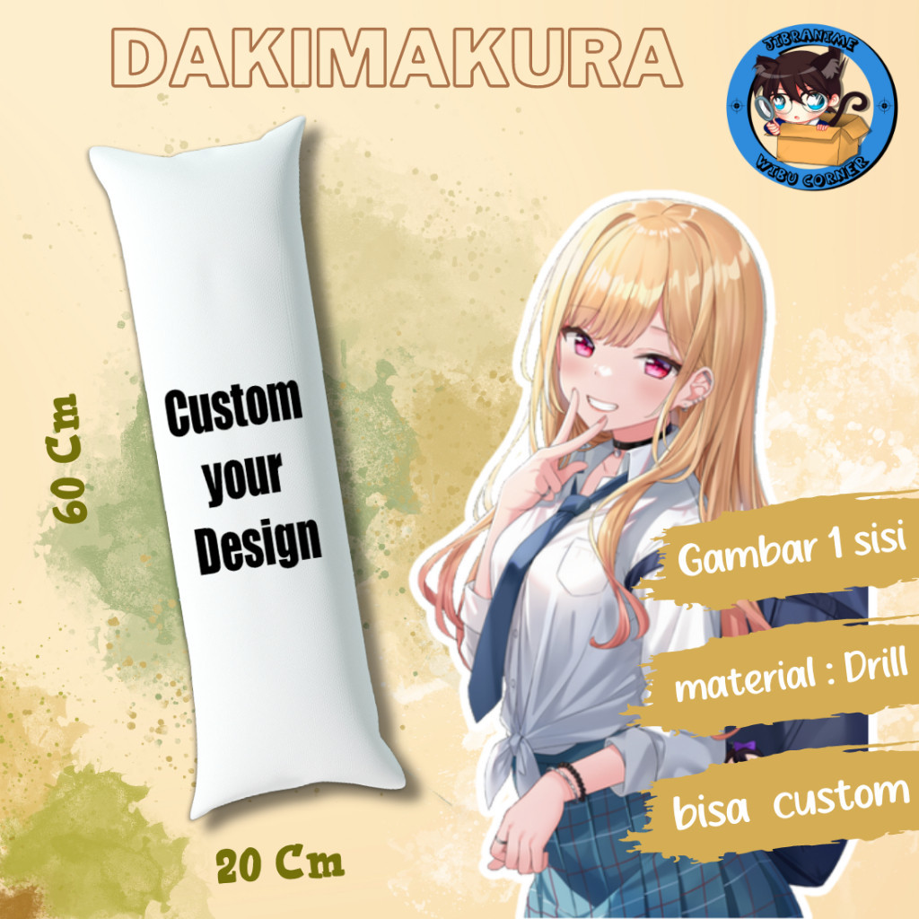 link custom dakimakura guling anime / bisa custom sudah termasuk isi By PSHTShop