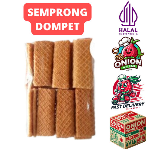 

UWD KUE SEMPRONG DOMPET 500gr Kue Semprong Kekinian Kue Semprong Kiloan Semprong Lipat