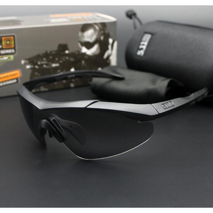 5.11 Kacamata Hitam Tactical Anti Pasir / Ledakan Untuk Pria / Wanita