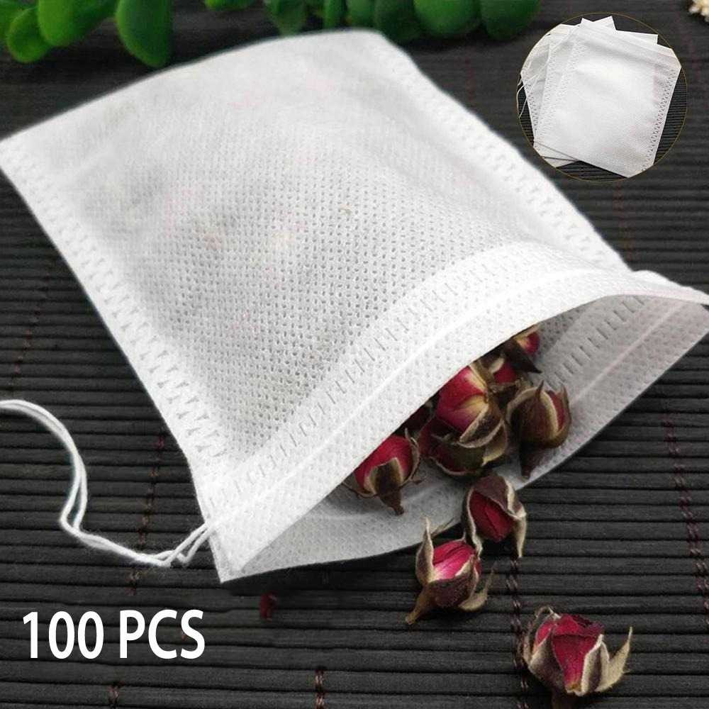

Kantong Filter Saringan Teh Teabag Disposable 100 PCS