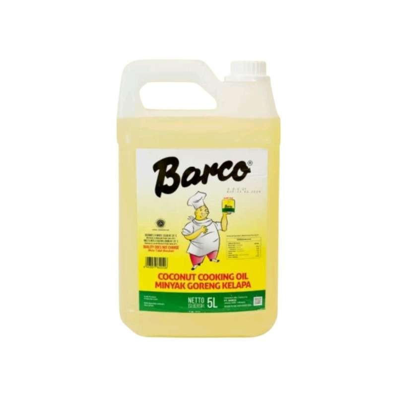 

Barco Minyak Goreng Kelapa Coconut Cooking Oil Jerigen 5 Liter
